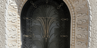 porte en métal réalisée par une entreprise de métallerie à capbreton